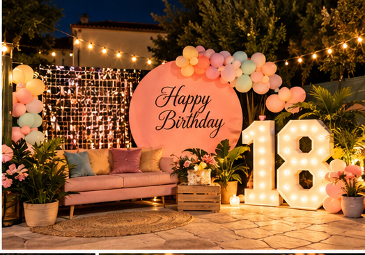 Photocall del cumpleaños de 18